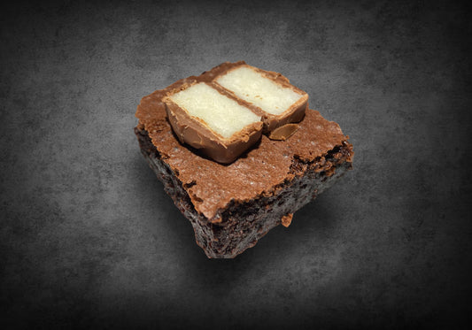 Bounty feltétes csokis brownie (6 db)