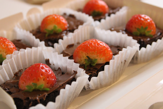 Eperrel Díszített Brownie (6 db)